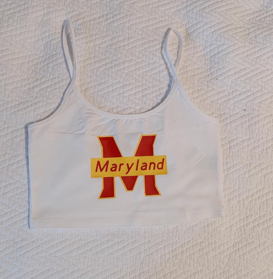 Custom White Tank