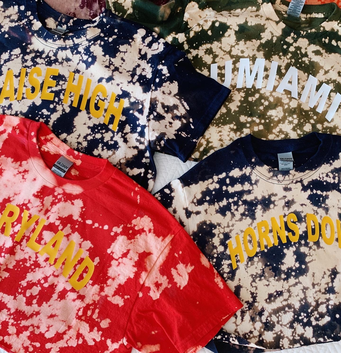 Bleached Cropped Tee