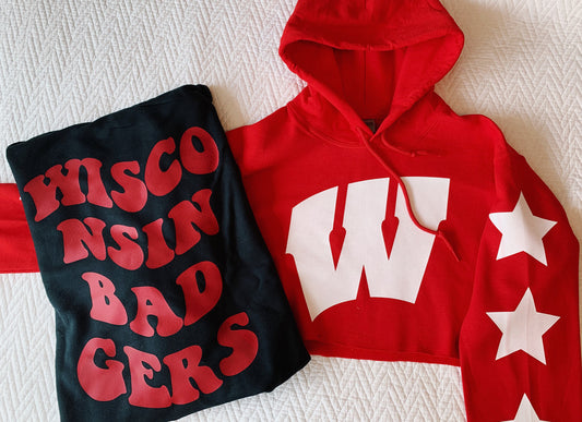 Cropped Stars hoodie