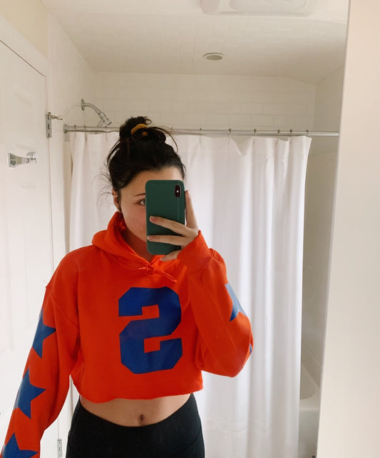 Cropped Stars hoodie