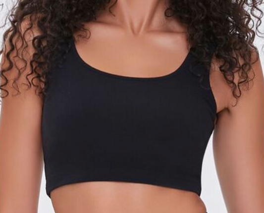 Custom College Black Tank