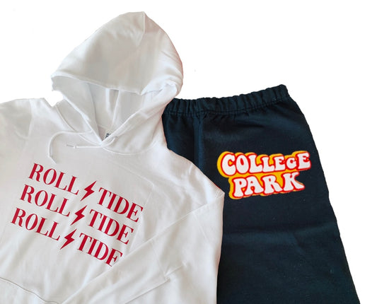 Bolts and Maddy sweat set