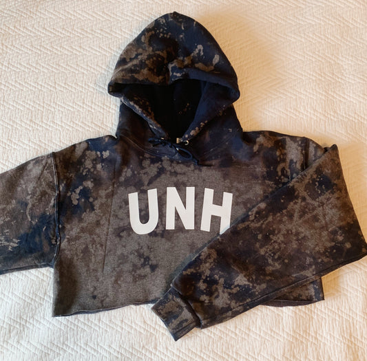 Cropped Bleached Hoodie